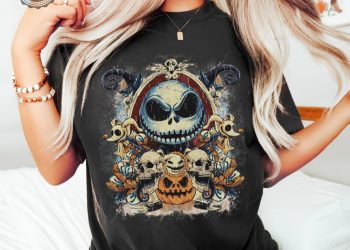 Vintage Nightmare Before Christmas Sweatshirtjack Skellington Shirt The Nightmare Before Christmas Cast The Night Before Christmas Movie This Is Halloween Lyrics Unique revetee 1