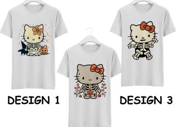 Hello Kitty Shirt Sweatshirt Hoodie Halloween Hello Kitty Pumpkin Shirts Hello Kitty Halloween Costume Hello Kitty Skeleton Hand T Shirt Sanrio Skull Drawings laughinks 1