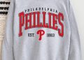 Vintage 90S Philadelphia Phillies Shirt Philadelphia Baseball Hoodie Baseball Fan Shirt Retro Phillies Shirt Womens Phillies Sweatshirt Youth Phillies Hoodie Womens Phillies Hoodie revetee 1