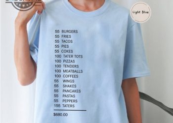 55 Burgers 55 Fries Shirt Sweatshirt Hoodie Mens Womens Kids I Think You Should Leave Season 3 Pay It Forward Shirts Hwy 55 Burgers Shakes And Fries Graphic Tee laughinks 1