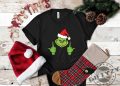 Grinch Middle Finger Shirt Funny Grinch Hoodie Evil Grinch Tshirt Middle Finger Pullover Crewneck Sweater Christmas Gift For Grinch Lover giftyzy 1
