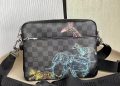feature image Louis Vuitton Trio Messenger Damier Graphite Canvas For Men Mens Bags Crossbody Bags 9.8In25cm Lv N58040 gostylity 1