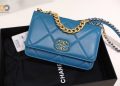 feature image Chanel 19 Woc Flap Bag 20Cm Goatskin Leather Springsummer Act 1 Collection Blue gostylity 1