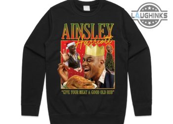 Ainsley Harriott Christmas Jumper Tshirt Hoodie Sweatshirt Mens Womens Funny Cooking Show Meme Viral On Internet Xmas Gift Vintage Chef On Tv Show Shirts laughinks 1