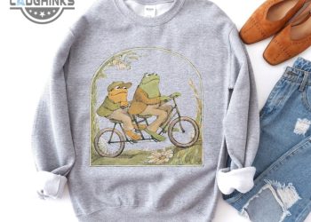 Frog And Toad Shirt Sweatshirt Hoodie Mens Womens Kids A Year With Frog And Toad Crewneck Shirts Frog And Toad Are Friends Vintage Classic Book Lovers Reading Gift laughinks 1