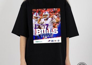feature image Nfl Buffalo Bills Defeat Kansas City Chiefs Tshirt Sweatshirt Hoodie Mens Womens 20 17 Bills Win Vintage Cute Kc Chiefs Crewneck Shirts Football Gift For Fans laughinks 1