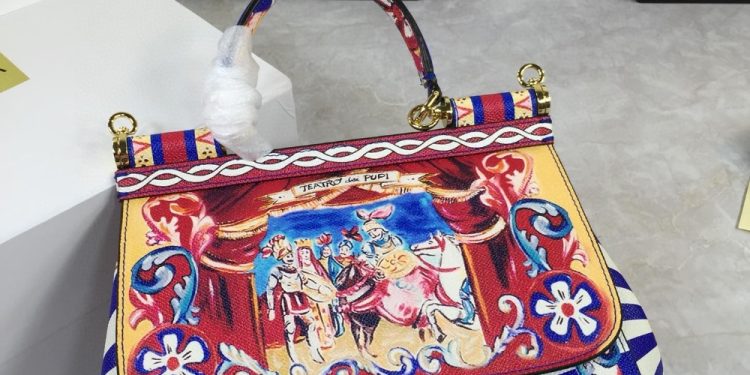 feature image Dolce Gabbana 90S Sicily Bag With Logo Print Multicolor For Women 10.2In26cm Dg gostylity 1