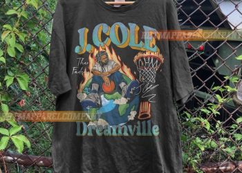 Vintage J Cole Dreamville Hip Hop Rap Tshirt Gift For Men Women Unisex Sweatshirt Concert Tour 90S Hoodie Gift For Fans giftyzy 1