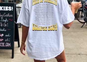 Solar Eclipse 2024 1717 Retro Style T Shirt Path Of Totality Vintage Look Tee Eclipse April 18 2024 Distressed T Shirt Pepper revetee 1