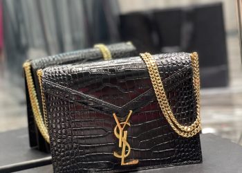 feature image Saint Laurent Cassandra Medium Chain Bag Black For Women 8.6In22cm Ysl gostylity 1 1