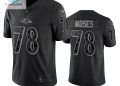 feature image Morgan Moses 78 Baltimore Ravens Black Reflective Limited Jersey Men Tgv stylepulseusa 1