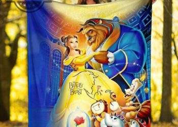feature image Beauty And The Beast Fleece Blanket Gift Idea Sherpa Cozy Plush Throw Blankets 30X40 40X50 60X80 Room Decor Gift laughinks 1