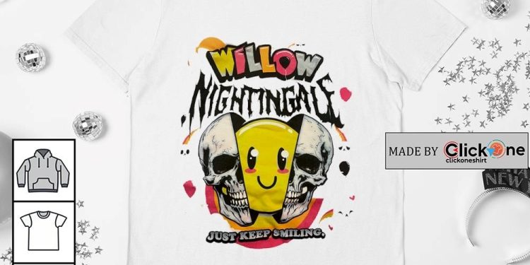 feature image Willow Nihgtingale Just Keep Smiking Vintage Shirt fashionwaveus 1