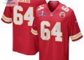 feature image Wanya Morris 64 Kansas City Chiefs Super Bowl Lviii Patch Game Men Jersey Red stylepulseusa 1