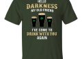Hello Darkness My Old Friend St Patricks Day Shirt Hello Darkness My Old Friend Lyrics Unique revetee 1