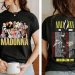feature image Madonna The Celebration Tour Four Decades Shirt Music Tour 2024 Madonna Fan Gifts Concert Outfit Vintage Tee Music Lover Shirt stylepulsetrends 1