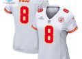 feature image Justyn Ross 8 Kansas City Chiefs 2024 Divisional Patch Game Women Jersey White stylepulseusa 1