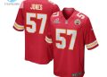 feature image Truman Jones 57 Kansas City Chiefs 2024 Divisional Patch Game Youth Jersey Red stylepulseusa 1