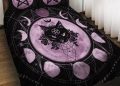 feature image Wiccan Occult Cat Bed Sheets Duvet Cover Bedding Sets elitetrendwear 1