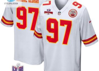 feature image Felix Anudikeuzomah 97 Kansas City Chiefs Super Bowl Lviii Champions 4 Stars Patch Game Men Jersey White stylepulseusa 1