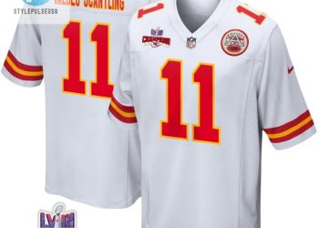 feature image Marquez Valdesscantling 11 Kansas City Chiefs Super Bowl Lviii Champions 4 Stars Patch Game Men Jersey White stylepulseusa 1