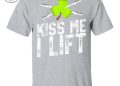 feature image Kiss Me I Lift St Patricks Day Workout Gym Lifting Mens Tshirt Tshirt Sweatshirt Hoodie hahathreads 1
