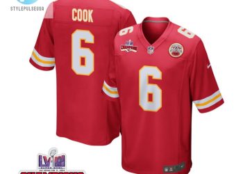 feature image Bryan Cook 6 Kansas City Chiefs Super Bowl Lviii Champions 4 Stars Patch Game Youth Jersey Red stylepulseusa 1
