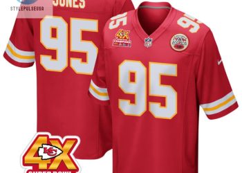 feature image Chris Jones 95 Kansas City Chiefs Super Bowl Lviii Champions 4X Game Men Jersey Red stylepulseusa 1
