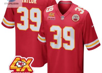 feature image Keith Taylor 39 Kansas City Chiefs Super Bowl Lviii Champions 4X Game Men Jersey Red stylepulseusa 1