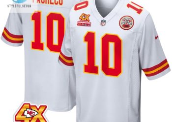 feature image Isiah Pacheco 10 Kansas City Chiefs Super Bowl Lviii Champions 4X Game Men Jersey White stylepulseusa 1