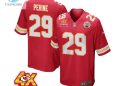 feature image Lamical Perine 29 Kansas City Chiefs Super Bowl Lviii Champions 4X Game Youth Jersey Red stylepulseusa 1