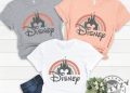 Disney Rainbow Castle Shirt Disney Vintage Disney Family Sweatshirt Disney Castle Tshirt Disney Retro Hoodie Disneyworld Disneyland Shirt giftyzy 1