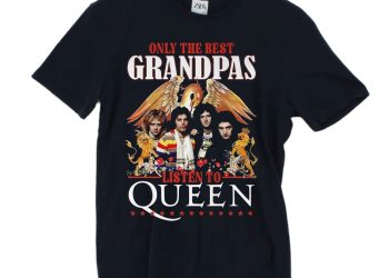 feature image Only The Best Grandpas Listen To Queen Tshirt fashionwaveus 1