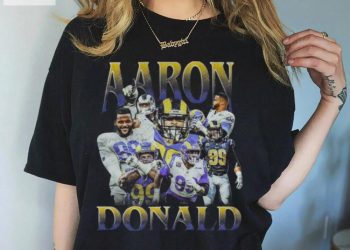 feature image Aaron Donald 90S Graphic Vintage Tee Football Shirt hotcouturetrends 1