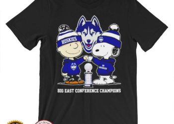 feature image Uconn Huskies Snoopy And Charlie Brown Big East Conference Champions Go Huskies Shirt hotcouturetrends 1