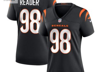 feature image Womens Cincinnati Bengals D.J. Reader Nike Black Game Jersey stylepulseusa 1
