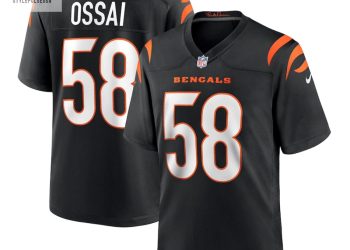 feature image Mens Cincinnati Bengals Joseph Ossai Nike Black Game Jersey stylepulseusa 1
