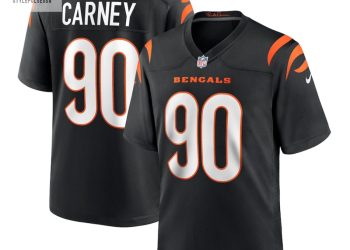 feature image Mens Cincinnati Bengals Owen Carney Nike Black Home Game Player Jersey stylepulseusa 1