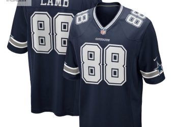 feature image Mens Dallas Cowboys Ceedee Lamb Nike Navy Game Jersey stylepulseusa 1