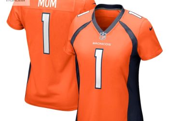 feature image Womens Denver Broncos Number 1 Mom Nike Orange Game Jersey stylepulseusa 1