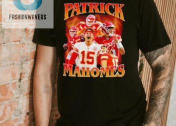 feature image Patrick Mahomes Number 15 Kansas City Chiefs Football Player Portrait Lightning Shirt fashionwaveus 1