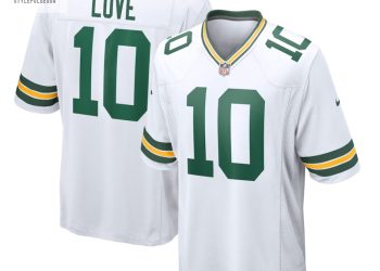 feature image Mens Green Bay Packers Jordan Love Nike White Game Jersey stylepulseusa 1