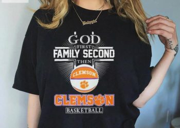 feature image God First Family Second Then Clemson Tigers Basketball Sweet Sixteen Shirt hotcouturetrends 1