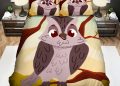feature image The Wildlife A The Owl Cartoon Character On A Tree Bed Sheets Spread Duvet Cover Bedding Sets elitetrendwear 1
