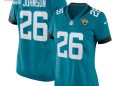 feature image Mens Jacksonville Jaguars Dernest Johnson Nike Teal Game Jersey stylepulseusa 1