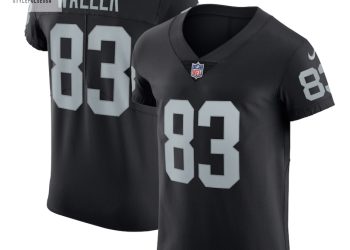 feature image Mens Las Vegas Raiders Darren Waller Nike Black Vapor Elite Jersey stylepulseusa 1