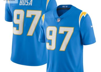 feature image Mens Los Angeles Chargers Joey Bosa Nike Powder Blue Vapor Limited Jersey stylepulseusa 1