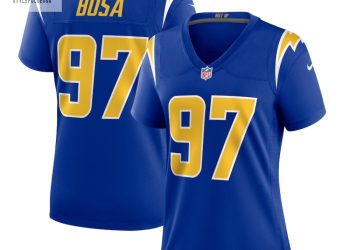 feature image Womens Los Angeles Chargers Joey Bosa Nike Royal 2Nd Alternate Game Jersey stylepulseusa 1