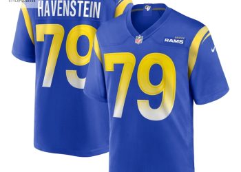 feature image Mens Los Angeles Rams Rob Havenstein Nike Royal Game Jersey stylepulseusa 1