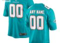 feature image Mens Miami Dolphins Nike Aqua Custom Game Jersey stylepulseusa 1
